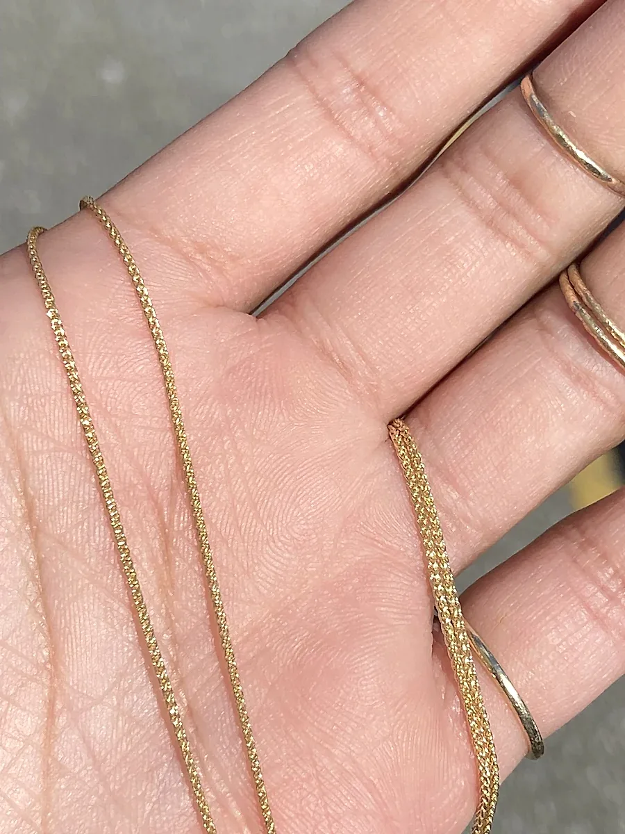 10k Gold Cable Chain - Kingdom Jewelry