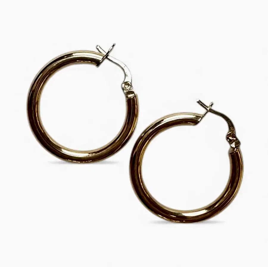 10K Yellow Gold Hoop - Kingdom Jewelry
