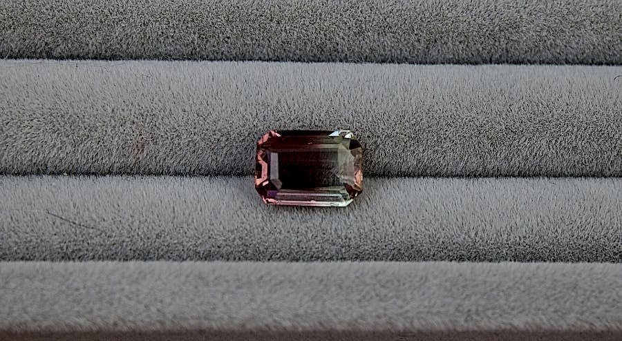 1.37ct Bi Colour Tourmaline - Kingdom Jewelry