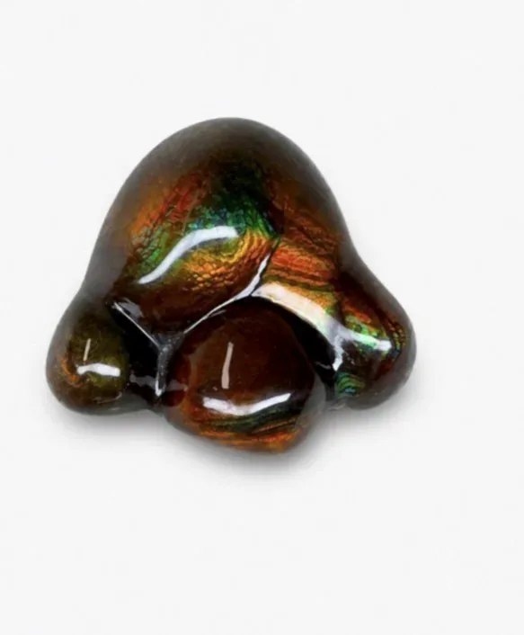 16.60 Hand Cut Collector Fire Agate - By Ryszard Krukowski - Kingdom Jewelry