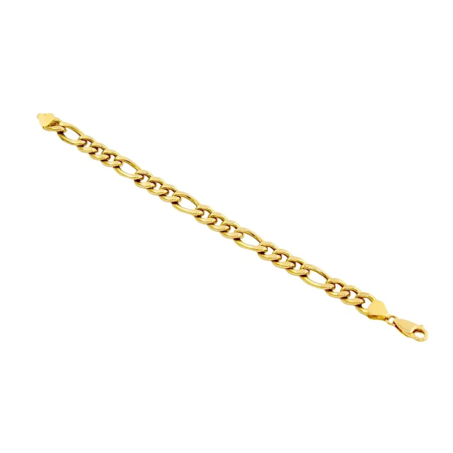 14K Fiagro Chain Bracelet - Kingdom Jewelry