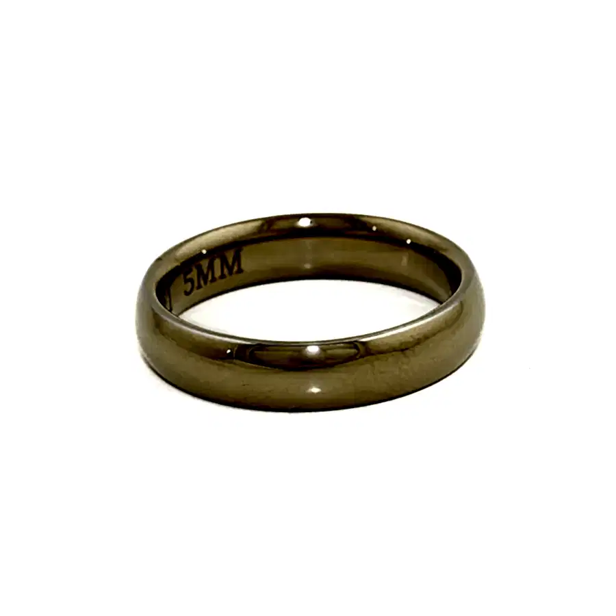 14k Gold 5mm Round-Edge Band - Kingdom Jewelry