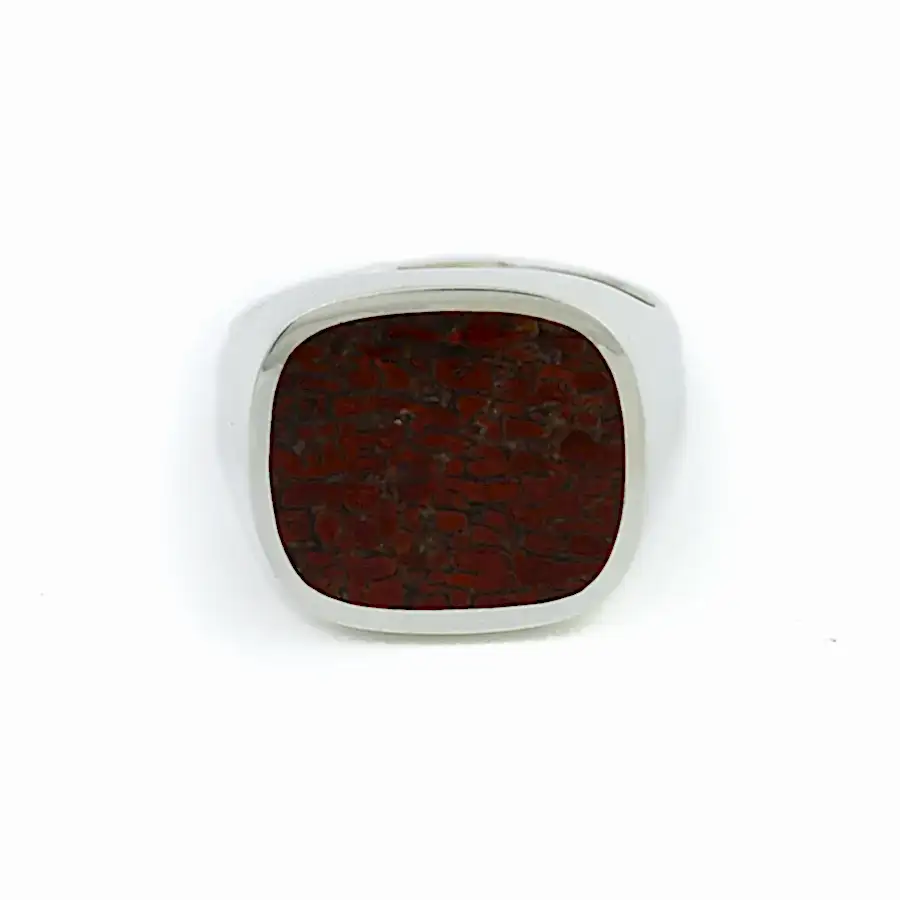 This sleek black Jade ring by Kingdom is truly something! 