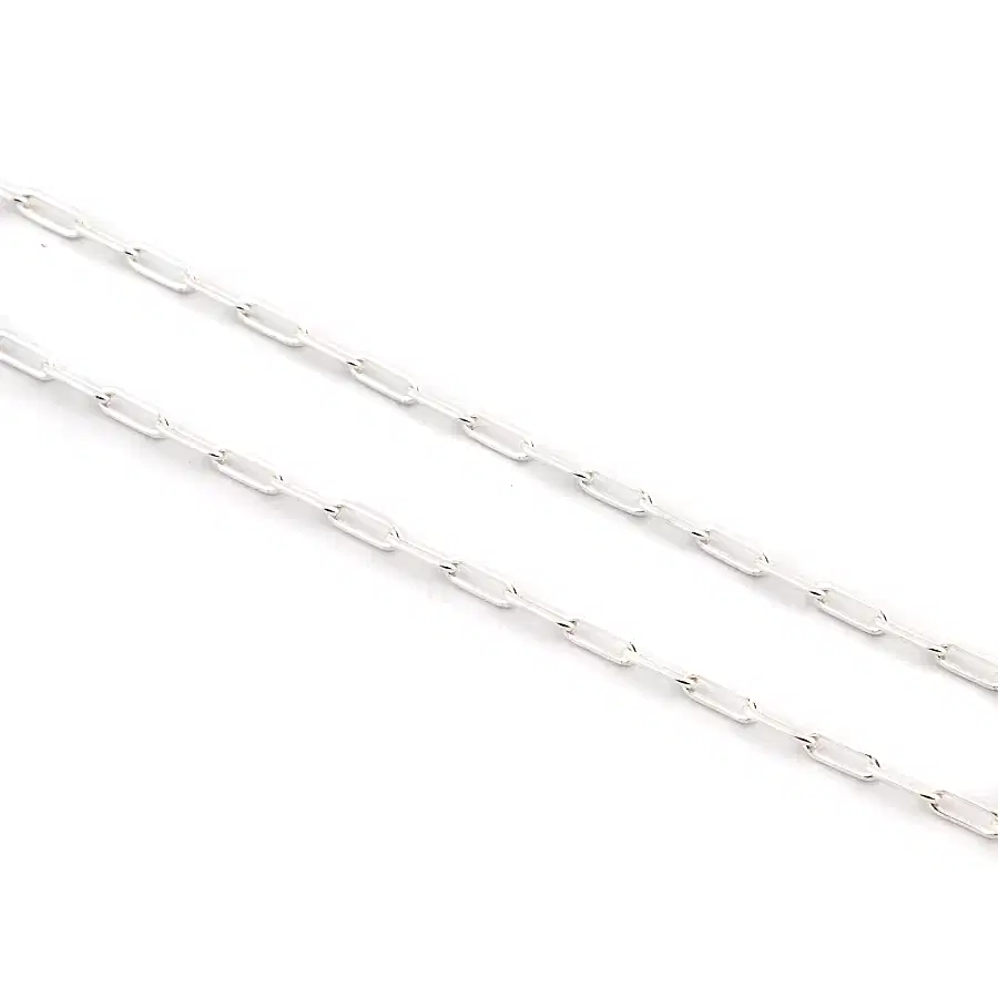 Hefty Paperclip Sterling Silver Chain Necklace - Kingdom Jewelry