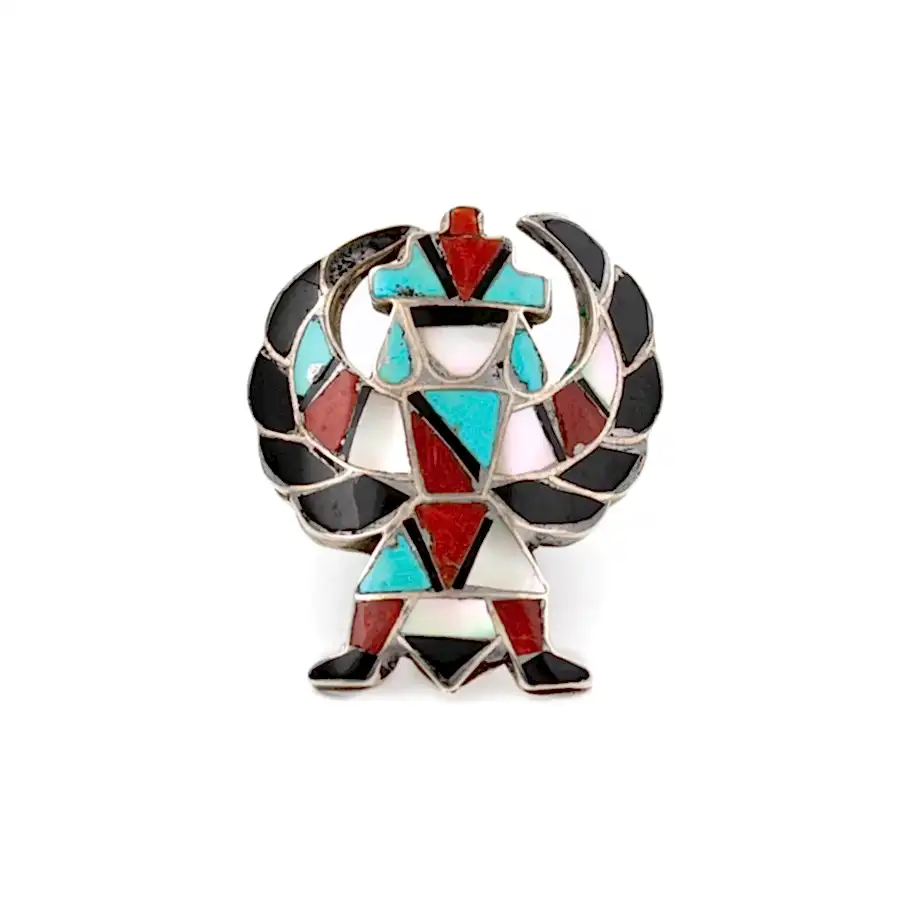 Inlay Harpy Zuni Ring - Kingdom Jewelry