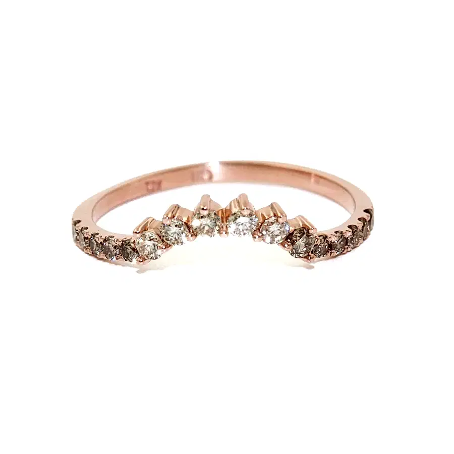Rose Gold Champagne Diamond Suite - Kingdom Jewelry