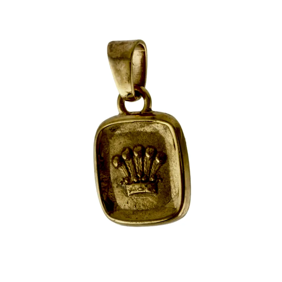 The Crown Heraldry Pendant - Kingdom Jewelry